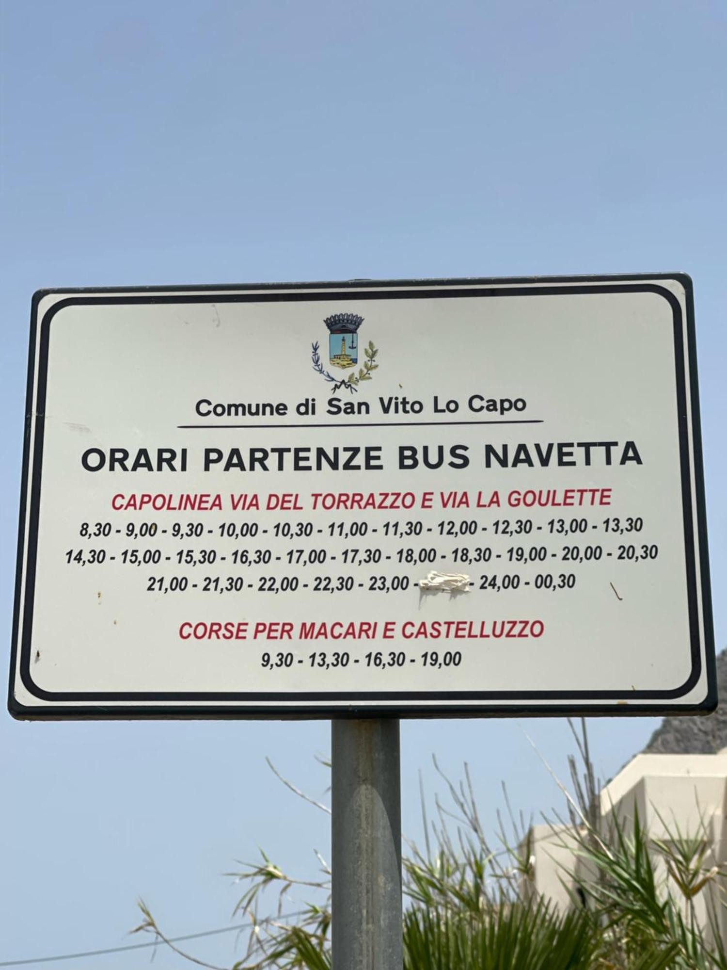 A Cantunera Сан Вито ло Капо Екстериор снимка